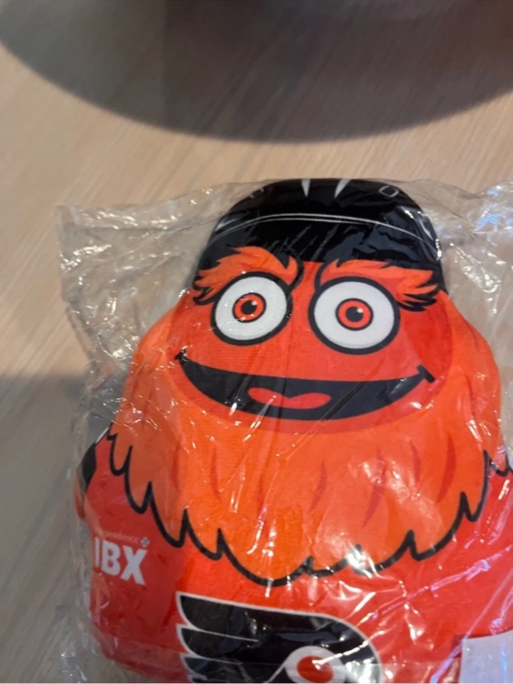 Philadelphia Flyers Gritty Plush Pillow  Mascot NWT
